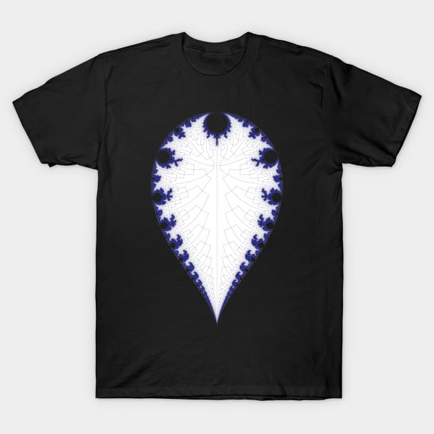 20150123-001 Inverted Mandelbrot T-Shirt by rupertrussell